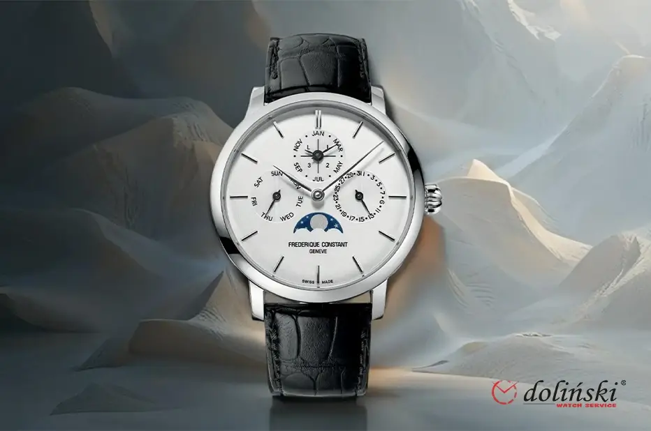 Zegarek Frederique Constant z wiecznym kalendarzem