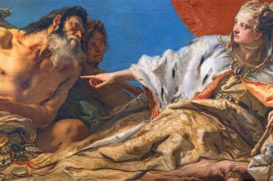 Barokowy fresk Giovanniego Battisty Tiepolo – źródło inspiracji dla designu zegarka Venezianico