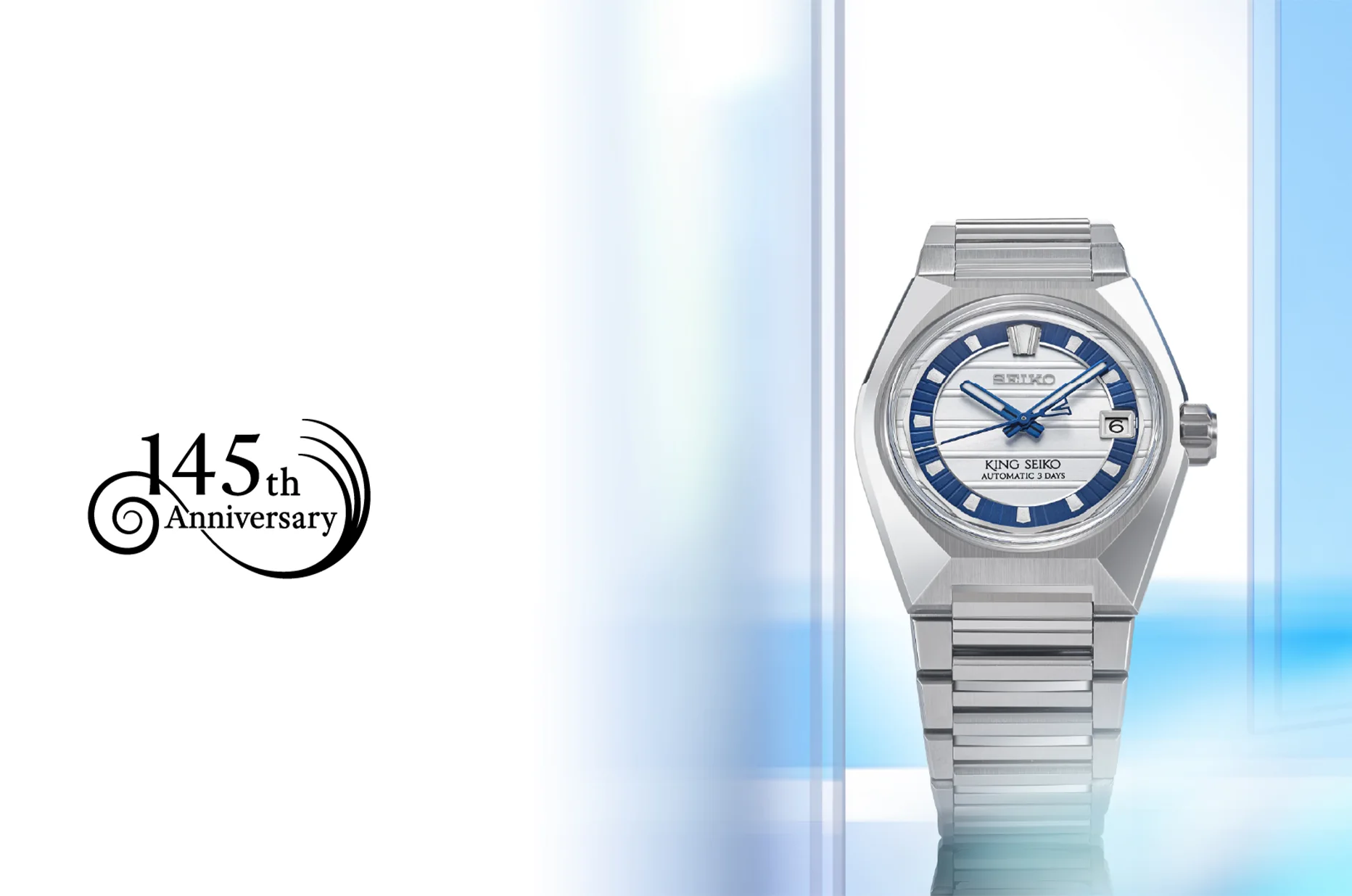 Limitowany zegarek King Seiko VANAC 145th Anniversary HKF004J1 z tarczą Seiko Blue przygotowany na 145-lecie marki