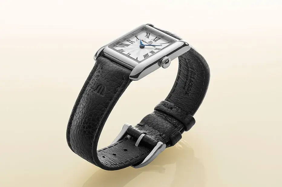 Tradycyjny zegarek damski Maurice Lacroix Fiaba Square w stylu art déco