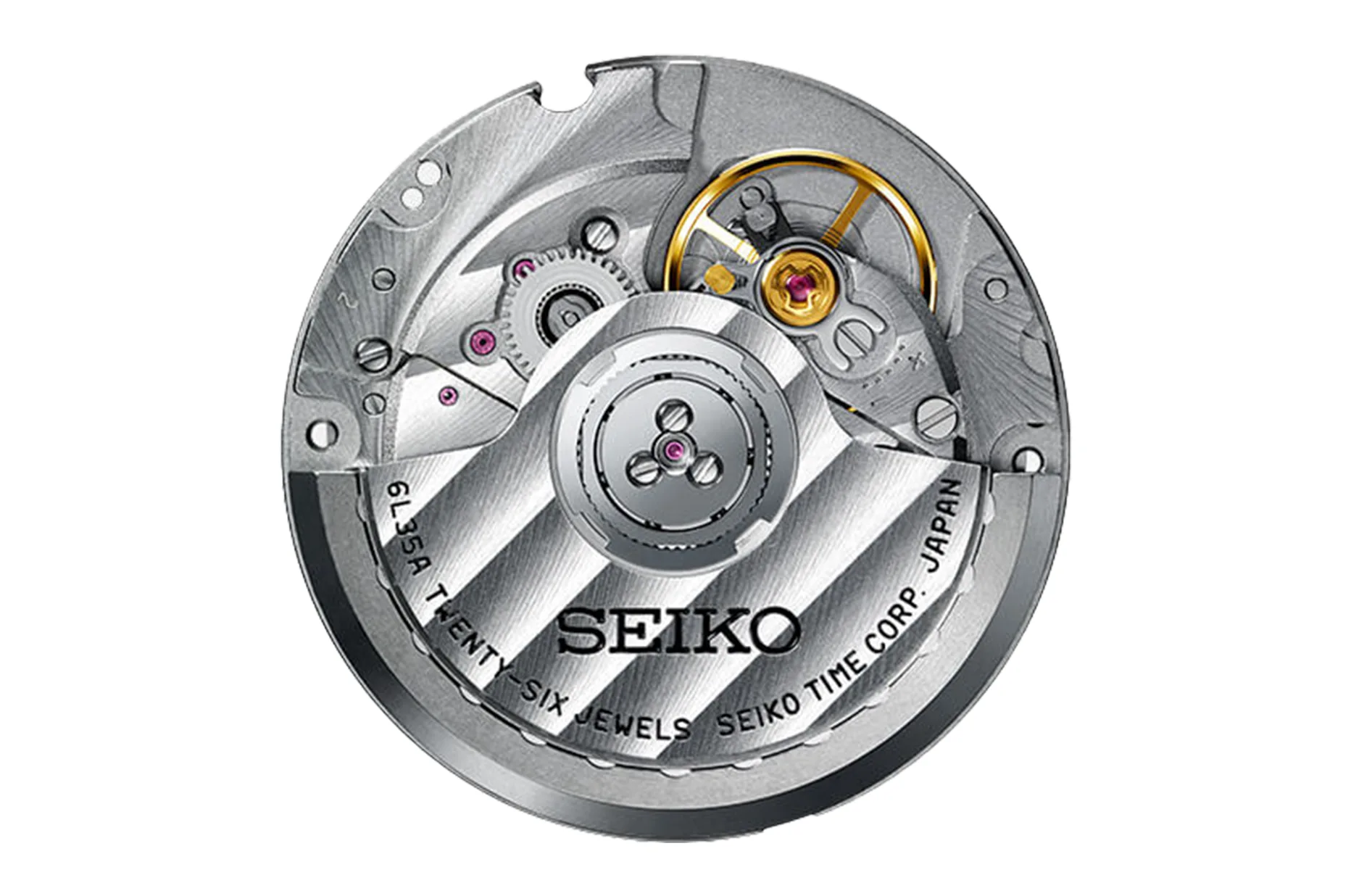 Automatyczny mechanizm Seiko kaliber 6L35 stosowany w smukłych zegarkach King Seiko KS1969