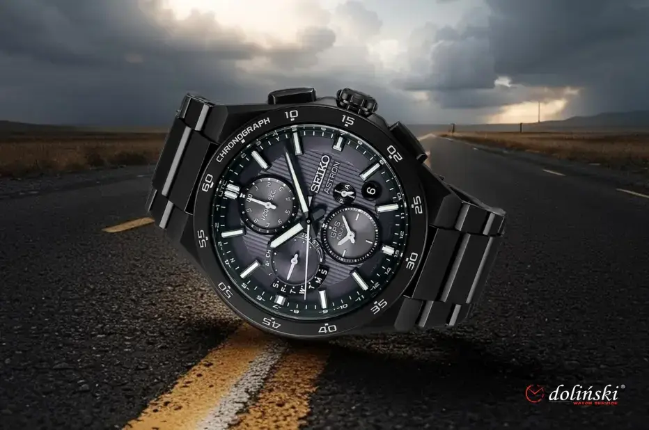 Tytanowy zegarek Seiko Astron z synchronizacją GPS, ładowaniem solarnym i funkcją „dual-time”