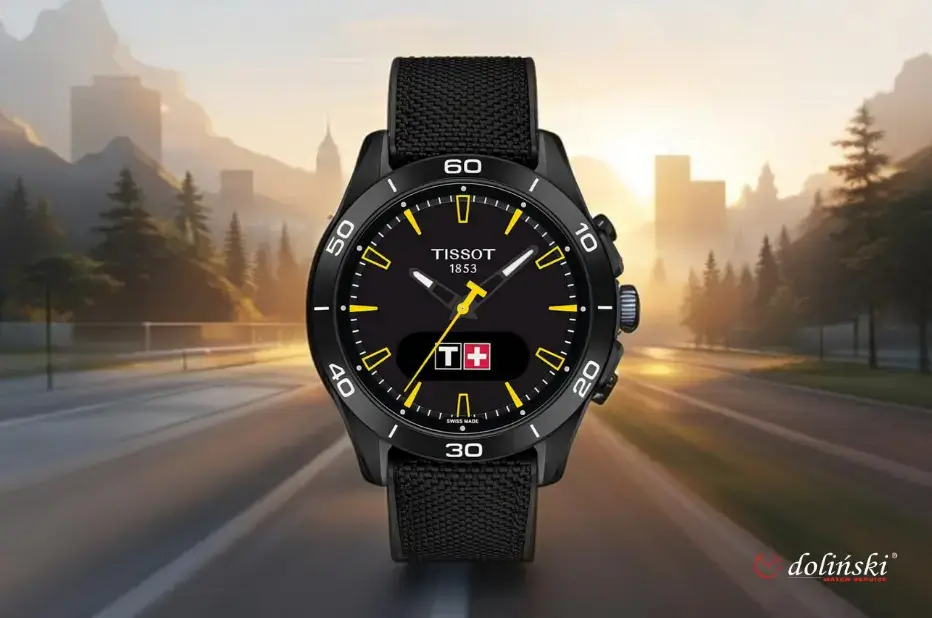 Tissot T-Touch Connect Sport Jungfraubahn – hybrydowy smartwatch z GPS do biegania