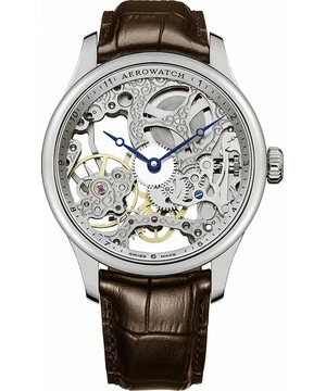 Ręcznie nakręcany zegarek z otwartą tarczą Aerowatch