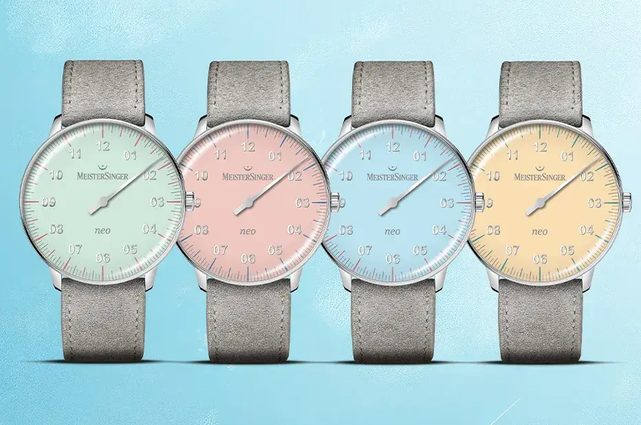 Zegarki MeisterSinger Neo Special w czterech wariantach