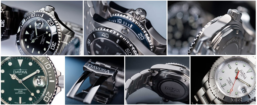 Szwajcarskie zegarki Davosa Ternos