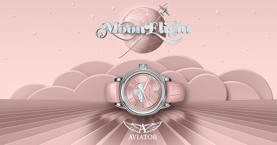 Aviator Moonflight zegarki damskie