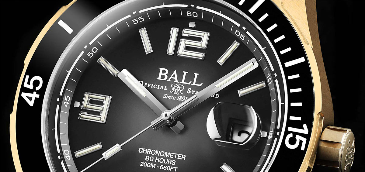 Ball Roadmaster Archangel czarna tarcza