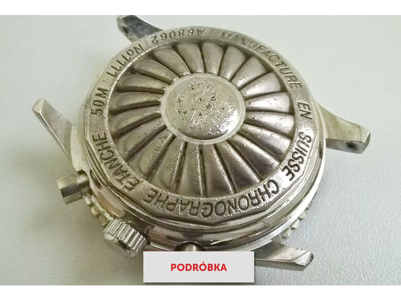 Podrobiony zegarek Breitling