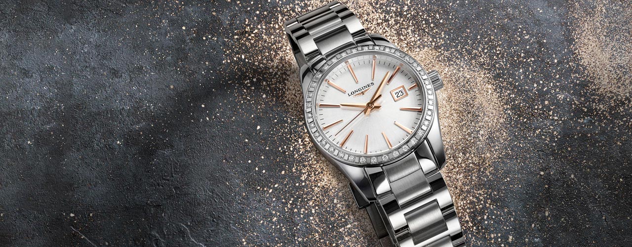 LONGINES CONQUEST CLASSIC L2.386.4.72.6 Zegarek damski