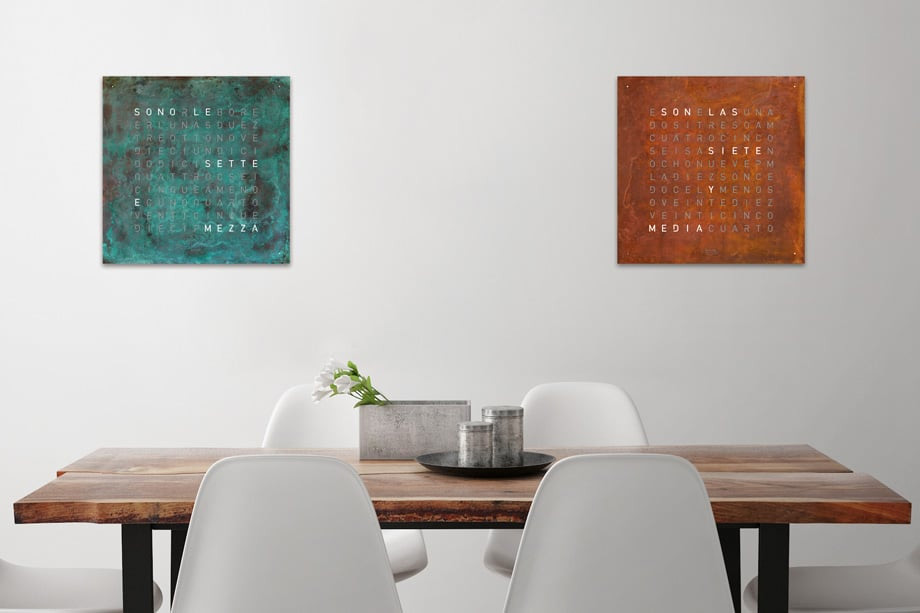QLOCKTWO design