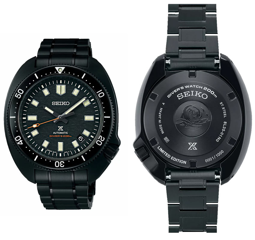 SEIKO Black Edition SLA061J1