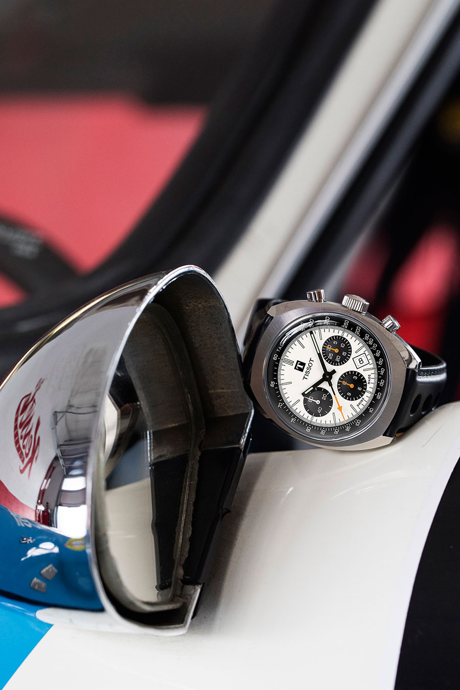 Tissot Heritage 1973 T124.427.16.031.00 Kessel Classics Racing Team Ronnie Kessel zegarek męski