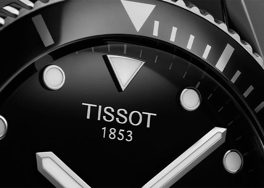Tarcza zegarka Tissot