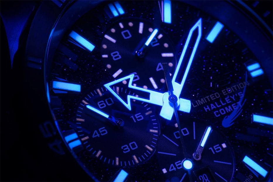 Vostok Halleys Comet UV