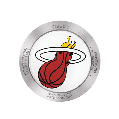 Tissot Special Edition Miami Heat - logo