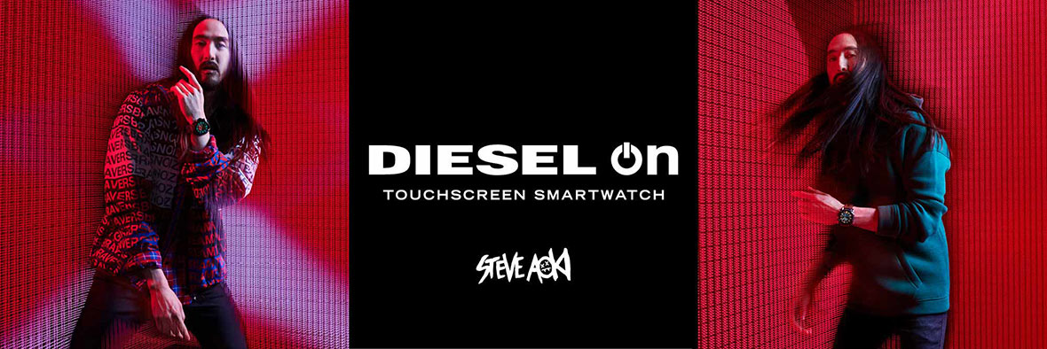 Diesel On Steve Aoki