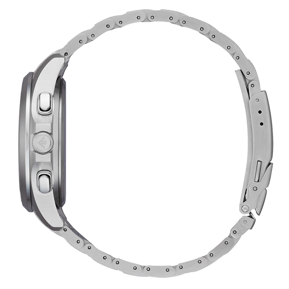 Citizen CB5920-86E Orologio Uomo Pilot Eco-Drive: Quarzo, Vetro Zaffiro, Grigio, Impermeabile 20 Bar