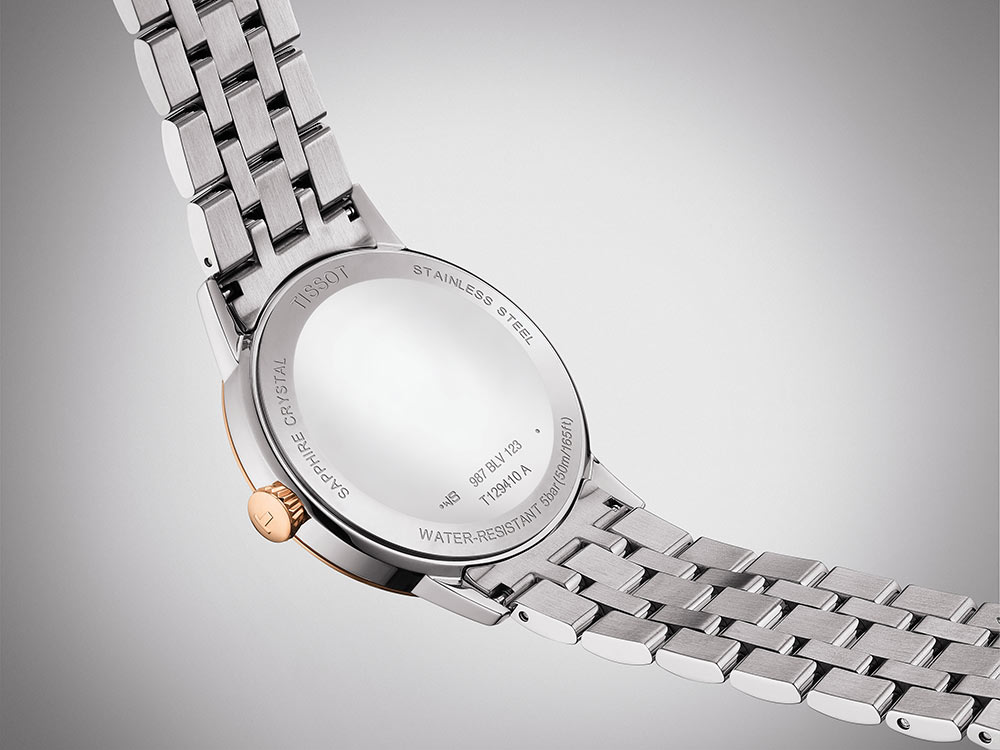 Đồng Hồ Nam Tissot T-Classic Quartz White Dial Men Watch T129.410.16.013.00 Màu Nâu Trắng | Vua