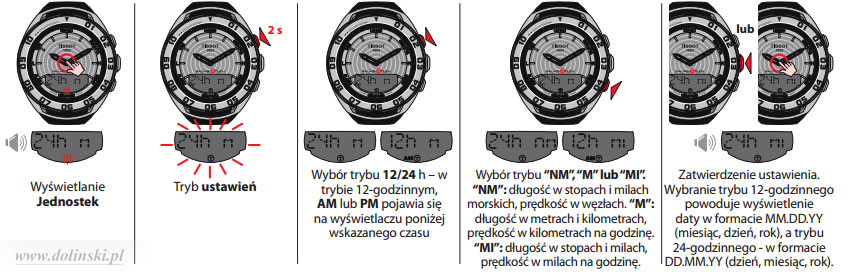 Jednostki Tissot Sailing Touch