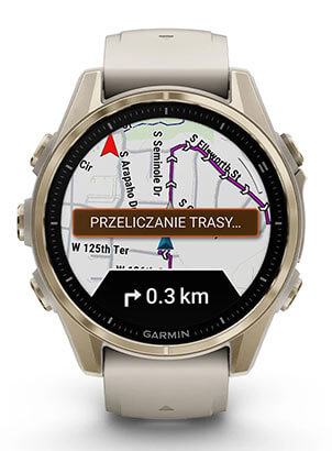 Aktywne mapy - Garmin Fenix 8 43 mm
