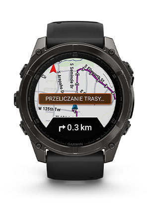 Aktywne mapy - Garmin Fenix 8
