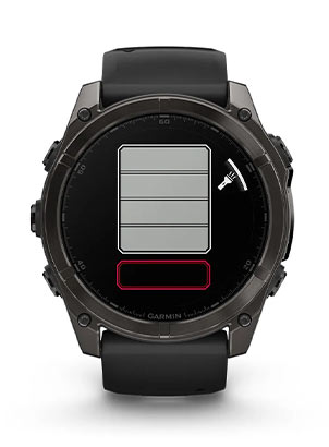 Wbudowana latarka LED - Garmin Fenix 8