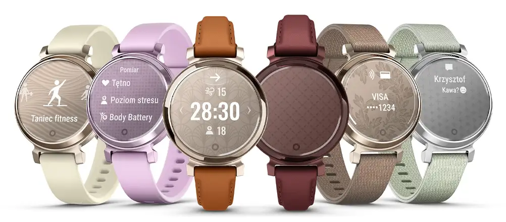 Garmin Lily 2 smartwatch z ekranem AMOLED