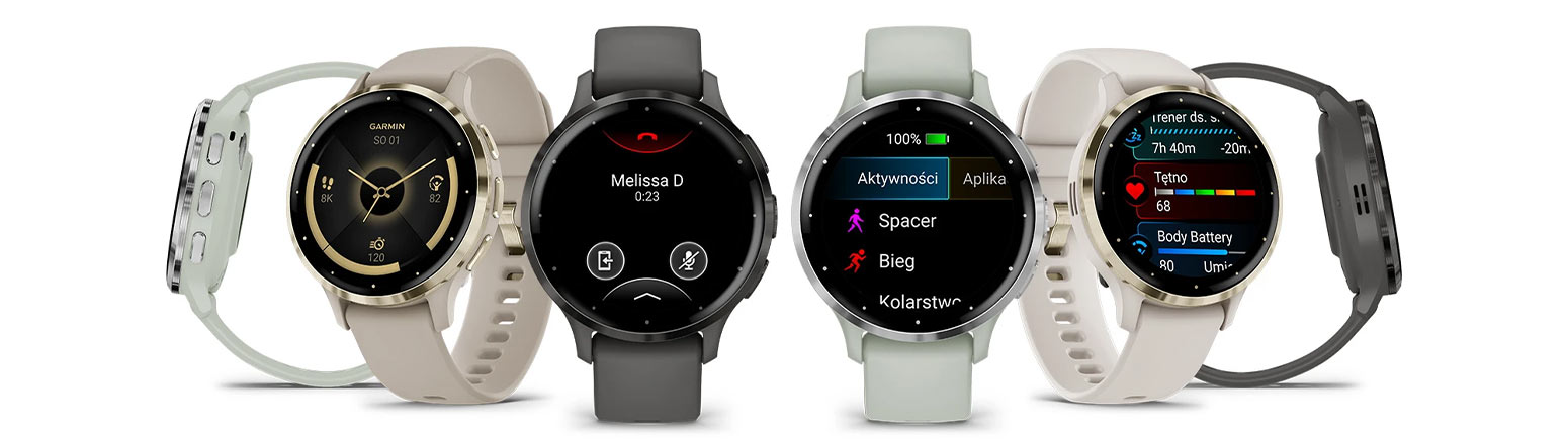 Garmin Venu 3S smartwatche z ekranem AMOLED