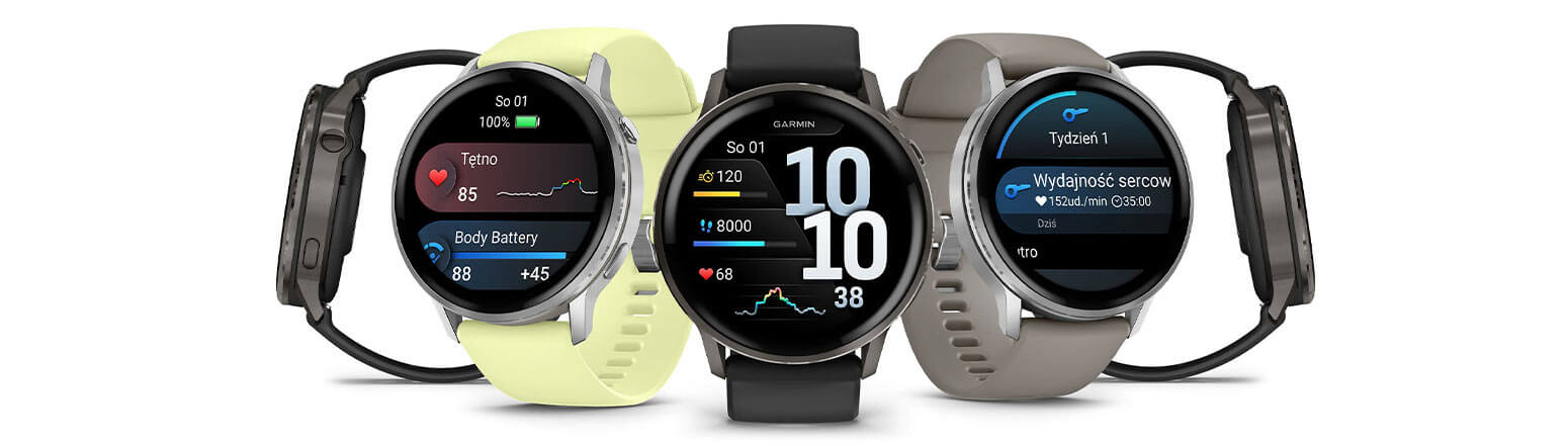 Garmin Venu 4 - 45 mm z ekranem Amoled