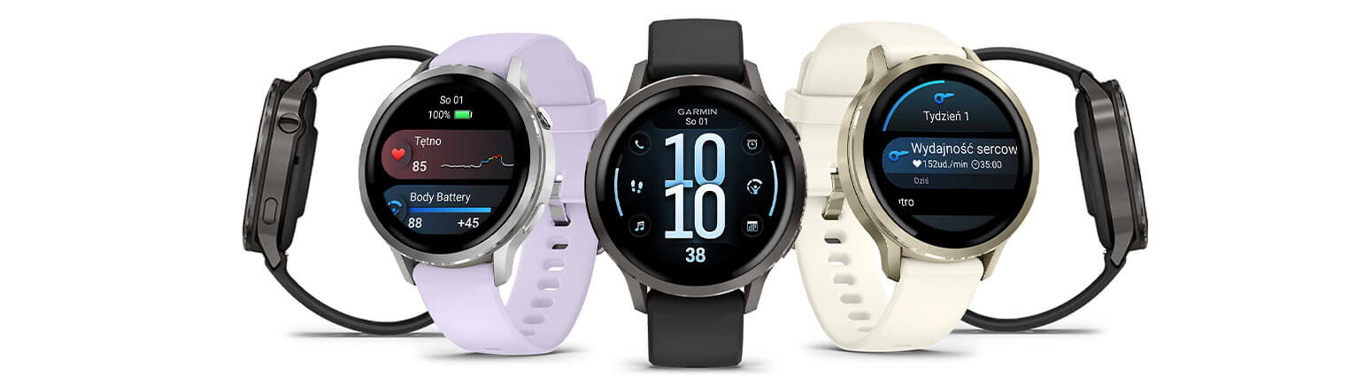 Garmin Venu 4 z ekranem Amoled