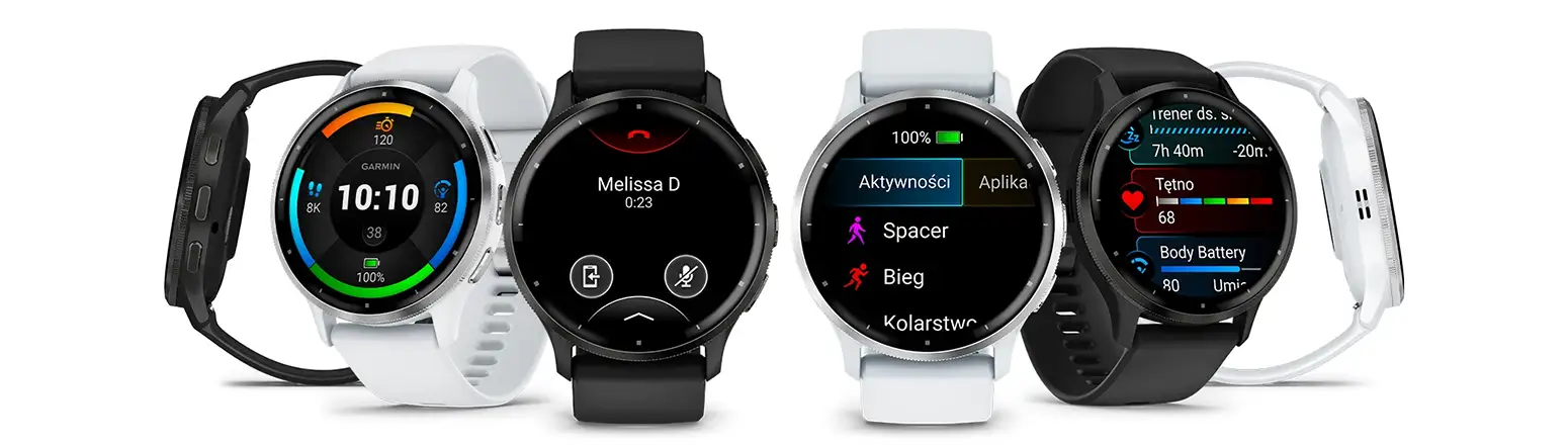 Garmin Venu 3 45mm smartwatch z ekranem AMOLED