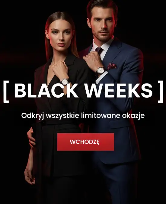 Promocja BLACK WEEKS zegarki, paski, rotomaty