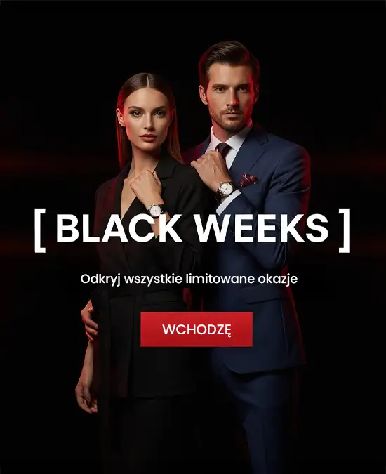 Promocja BLACK WEEKS zegarki, paski, rotomaty