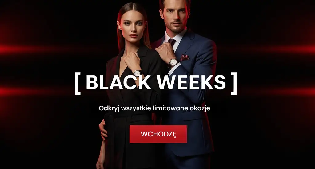 Promocja BLACK WEEKS zegarki, paski, rotomaty