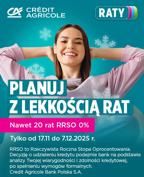 Zegarki na raty 0% RRSO 0% Pierwsza spłata za 3 miesiące