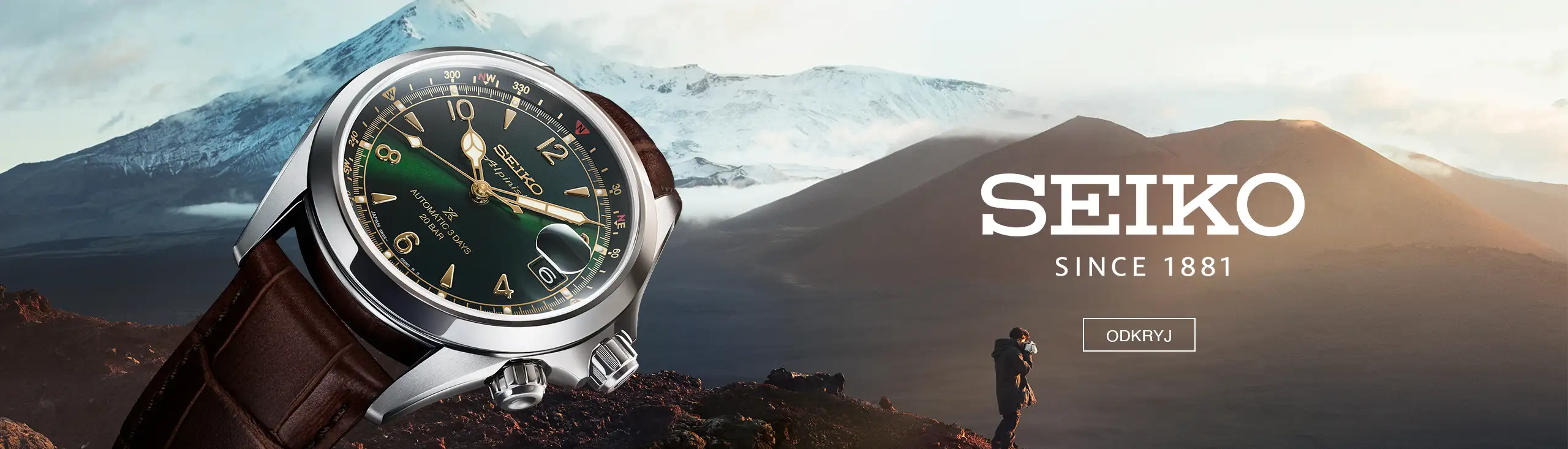 Zegarek Seiko Prospex Alpinist nowy model