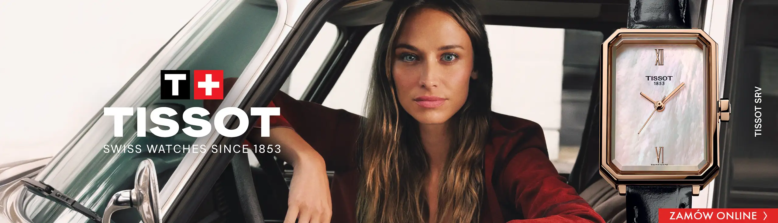 Nowe zegarki Tissot SRV prostokątne