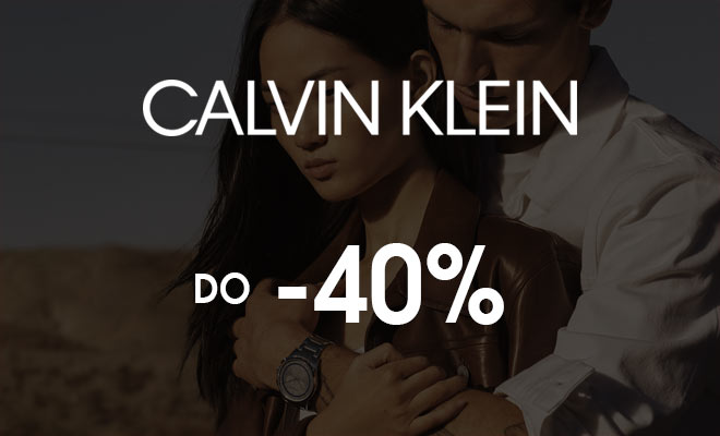 Promocja na zegarki Calvin Klein