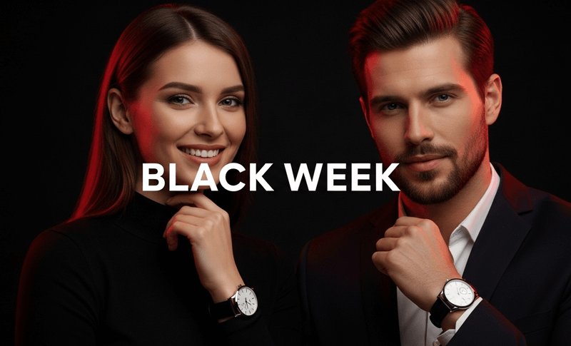 Zegarki z najlepszymi rabatami i zniżkami cenowymi Black Week