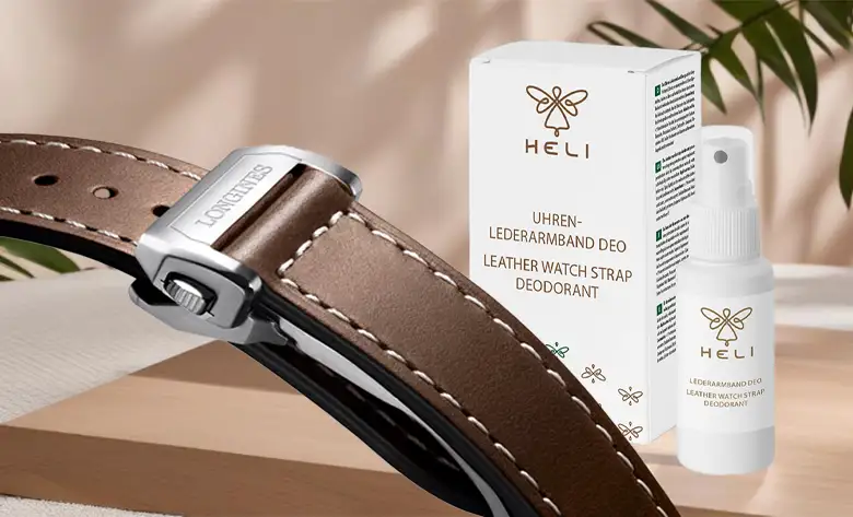 Płyn do czyszczenia w prezencie przy zakupie zegarka na skórzanym pasku