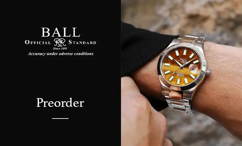 BALL przedprzedaż zegarków