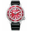 Zegarek nurkowy Citizen Promaster Diver z czerwoną tarczą