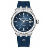 Zegarek Maurice Lacroix Aikon Automatic AI6008-SS000-430-4 na niebieskim pasku gumowym