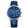 Zegarek Maurice Lacroix Eliros Chronograph EL1098-SS001-420-4 z niebieską tarczą