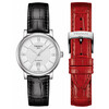 Tradycyjny zegarek damski z diamentami Tissot Carson Premium Automatic Lady