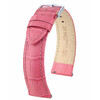 Elegancki pasek do zegarka Hirsch Duke kolor różowy, pink