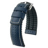 Pasek do zegarka Hirsch Tiger niebieski 18 mm