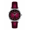 Klasyczny zegarek damski w kolorze burgundu Tissot