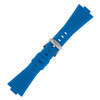 Oryginalny pasek gumowy Pasek Tissot PRX T852.049.577 kolor niebieski